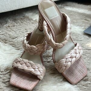 light pink high heels